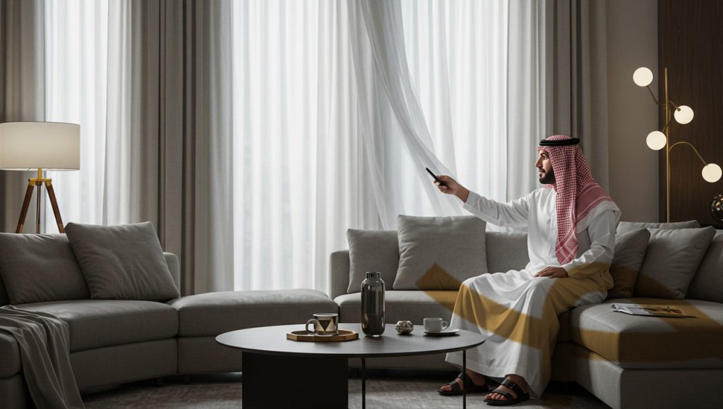 الستائر الذكية: تقنيات حديثة تضفي لمسة عصرية على ديكور منزلك.